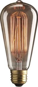 Bec Led Decorativ Avocado E27 40W Avocado Alb Cald 2200k 230V - Lumen