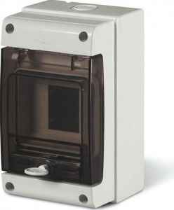 Tablou siguranta Aplicat 4 Module (1x4) IP66 672.2004 - Scame
