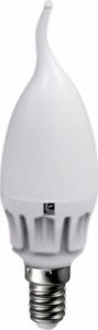 Bec Power Led Lumanare E14 6W Mat Alb Rece 6200k 230V - Lumen