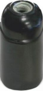 Dulie cu filet M10 E14 Negru Termoplastic