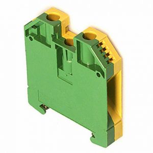 Clemă şir industrială PE WPE 16mm2 Verde-galben 1010400000 - Weidmuller
