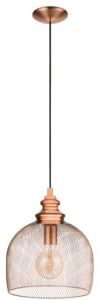 Pendul STRAITON 1x60W D:280mm 49738 - Eglo