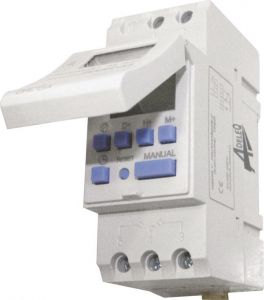 Temporizator orar mecanic modular 02-376 - Adeleq