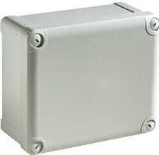 Abs box ip66 ik07 ral7035 int.h105w65d55 ext.h116w74d62 opaque cover h10 - Cutii din material izolant si accesorii - thalassa - Thalassa tbs - NSYTBS1176 - Schneider Electric