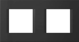 LINE Negru mat Rama 2x2 module OL24SB Tem