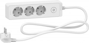 Prelungitor 2P+E, 3 prize+intr. 1.5m,alb ST9431W - Schneider Electric