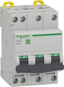 Easy9 Siguranta automata 3P+N C 20A 4.5kA EZ9P32720
