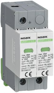 Descarcator SPD Ex9UEP, Clasa 1+2, In=6,25kA, 600 V DC, latime 2 module