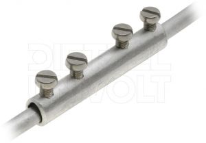 Manson de conectare conductor rigid 8/8mm, aluminiu