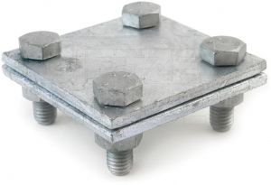 Legatura cruce plana pentru platbanda max. 40x4