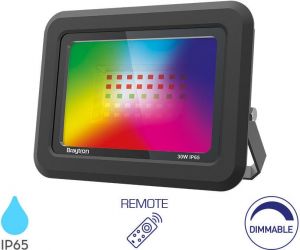 Proiector Led 3000-4000-6500K 30W RGBW multicolor si alb