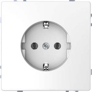 Priza Schuko f surub,alb lotus MTN2301-6035 - Merten