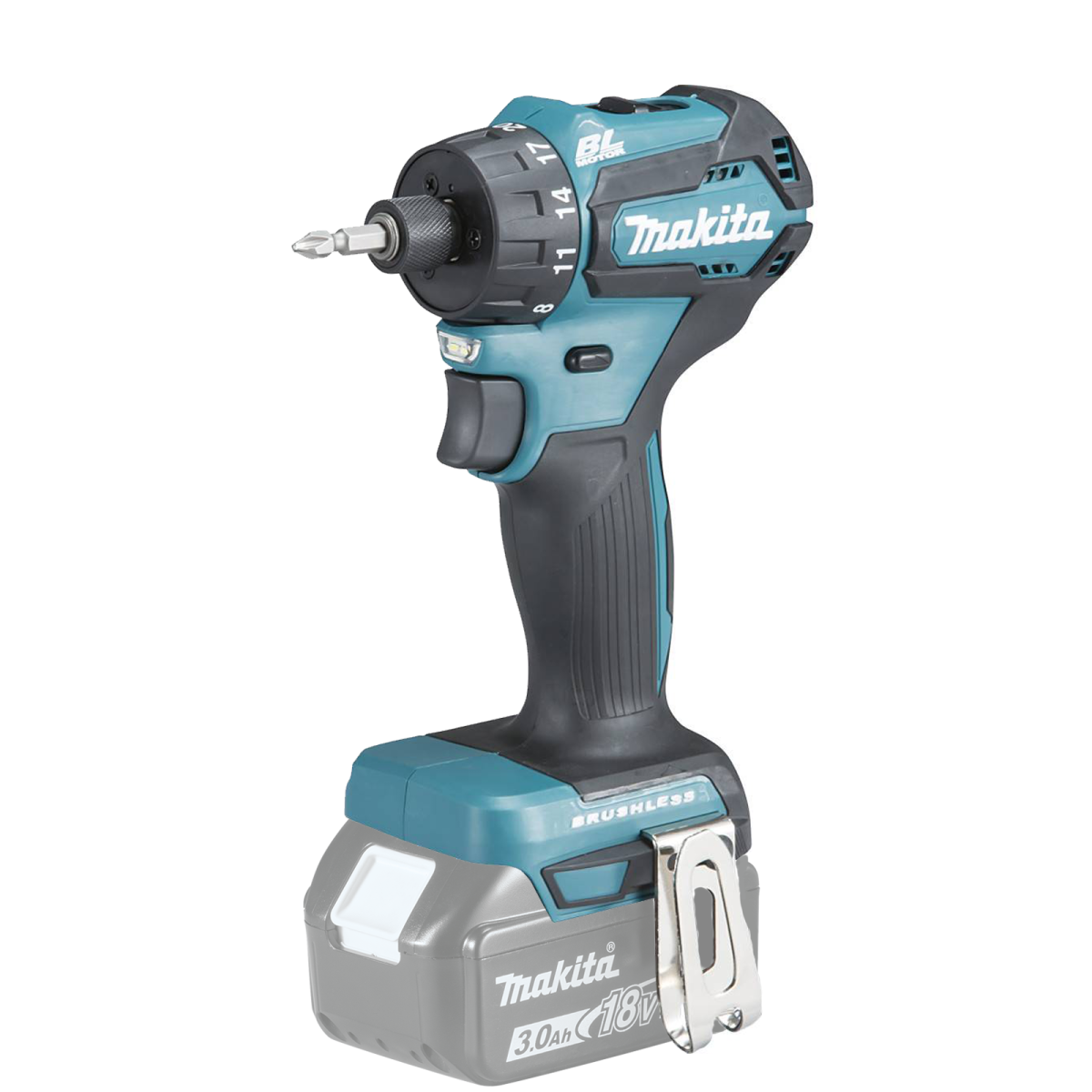 DDF083Z Masina de gaurit si insurubat brushless, Li-Ion, 18V, 40Nm, fara acumulator in set (SOLO)