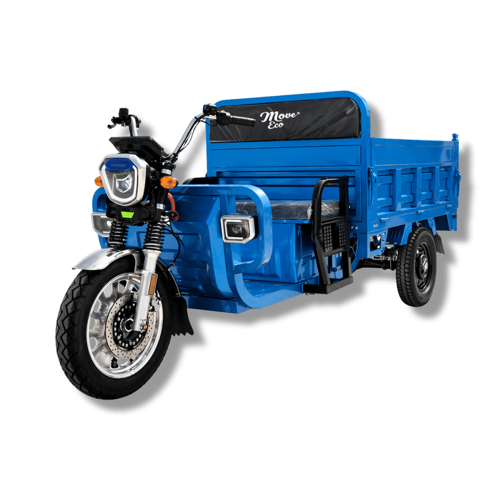Triciclu electric Cargo 700 NC09 - 45 km/h Albastru [72v-45ah-72-volti-45-amperi - da-360-ron]
