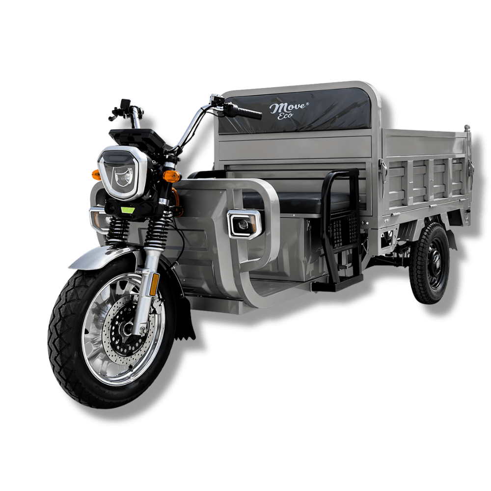Triciclu electric Cargo 700 NC09 - 45 km/h Gri [72v-45ah-72-volti-45-amperi - da-360-ron]