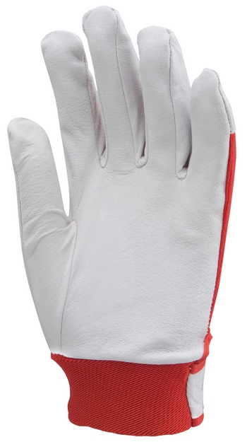 840 Manusi protectie piele de porc rosu