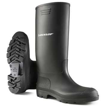 GAND95540 Cizme DUNLOP PRICEMASTOR pt. uz general, din PVC, negru_40