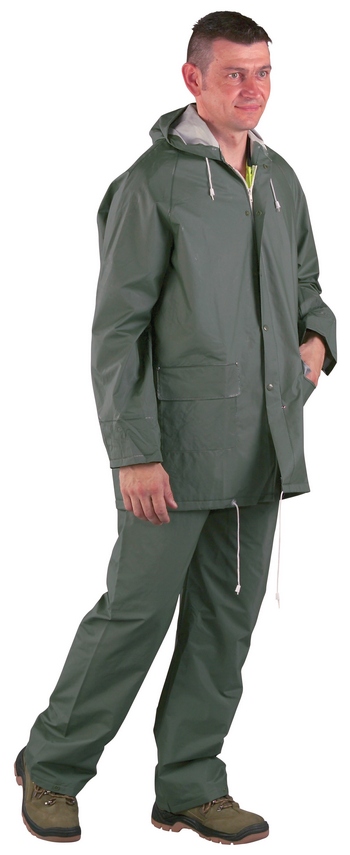 50200 Ansamblu PVC ploaie si antiacid verde M