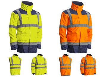 7KANYXXL Haina KANATA 4/1 HI-VIZ PE, galben/albastru_XXL