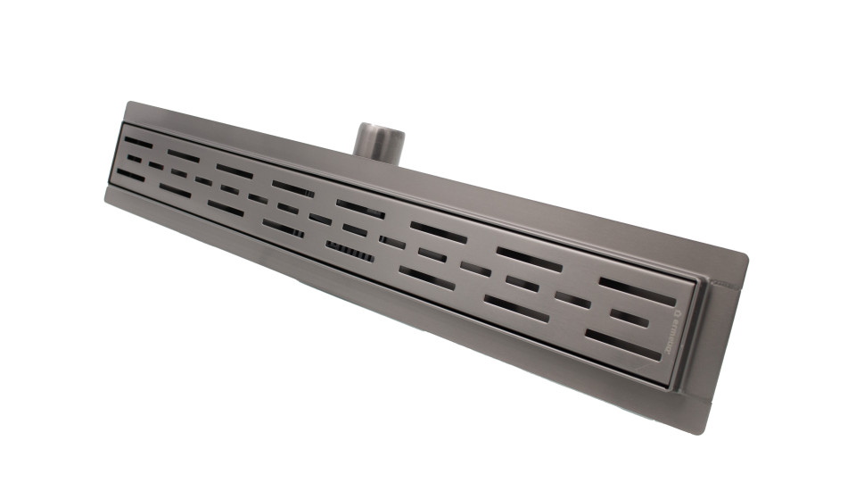 Rigola din inox CLASSIC GRAY 400x70