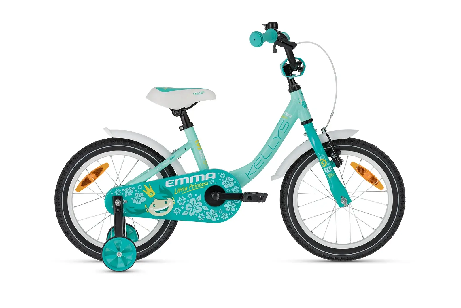 Bicicleta cu roti ajutatoare Little Princess