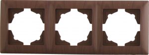 VISAGE Rama tripla Orizontala IP20 Wenge - Gunsan