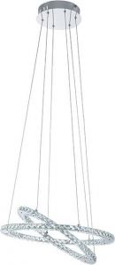 Lustra Led VARRAZO 29.6 W Clar, Crom 31667 - Eglo