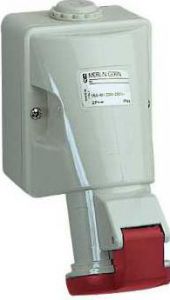 Priza industriala 5P 32A Aplicat IP44 83121 - Schneider Electric