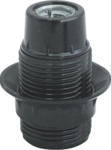 Dulie E14 Negru Termoplastic