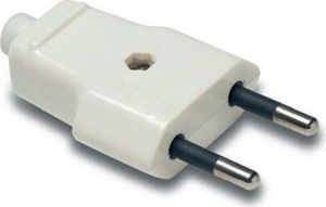 Fisa bipolara, stecher schuko Plastic Alb 31-200 - Adeleq