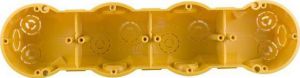 Doza 4 aparate / 213x72x45 mm