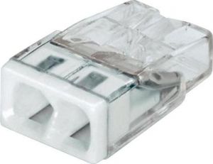 Clema de conexiune fara surub 2x(1-2.5mm2) - Wago