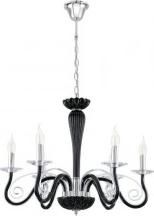 Candelabru MEDUNO 6x40 W Crom, Negru 39126 - Eglo