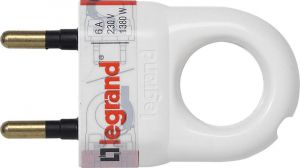 Fisa Cu Inel Extragere Alb 050162-Legrand