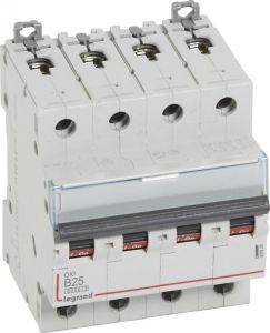 DX3 Siguranta automata 4P B 25A 6kA 407626
