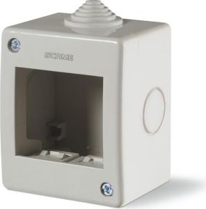 Carcasă aplicată UNIBOX 2 module IP40 136.4122 -Scame