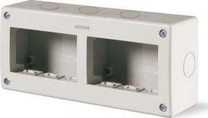 Carcasă aplicată UNIBOX 6 module IP40 136.4126 -Scame