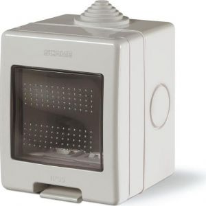 Carcasă aplicată UNIBOX 2 module IP55 136.5122 -Scame