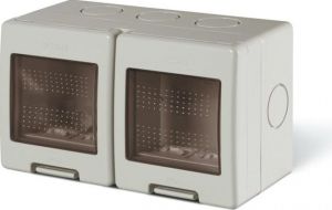 Carcasă aplicată UNIBOX 2+2 module IP55 136.5124 -Scame
