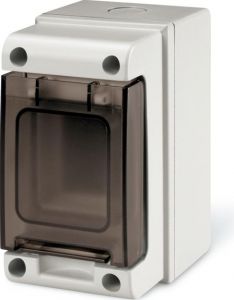 Tablou siguranta Aplicat 2 Module (1x2) IP66 672.2002 - Scame