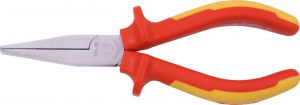 Cleste cu varf lat, manson VDE 1000 V - 160 - B: 18 mm - Mob-Ius