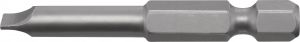 Bit 1/4” lung pentru locas cu crestatura, CLASSIC - 1,0×5,0 - L: 50 mm - Mob-Ius