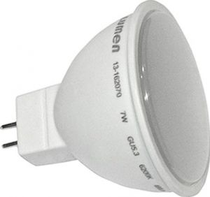 Bec Led SMD GU5.3 7W MR16 Alb Rece 6200k 12V - Lumen