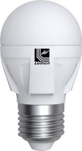 Bec Power Led Sferic E27 6W Mat Alb Rece 6200k 230V - Lumen