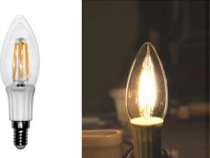 Bec Led COG Lumanare Dimabil E14 4W Clar Alb Cald 2800k 230V - Lumen