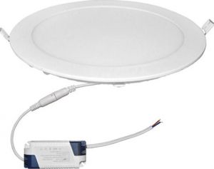 Corp iluminat Led Rotund Ingropat 170mm 12W 4000K 1050lm Alb 06-1210 - Adeleq