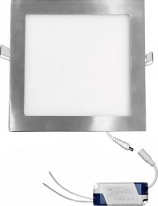 Corp iluminat Led Patrat Ingropat 170x170mm 12W 6300k 850lm Alb Rece 06-122060 - Adeleq