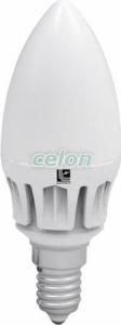 Bec Power Led Lumanare Dimabil E14 7W Mat Alb Rece 6200k 230V - Lumen