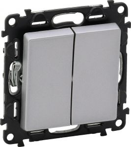Comutator VALENA LIFE Aluminiu 752305 - Legrand
