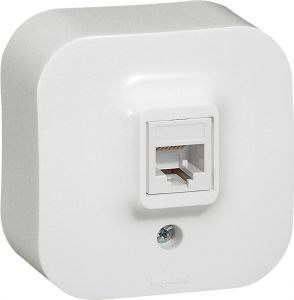 FORIX Priza simpla telefon RJ11 Rj11 IP20 Alb 782414 - Legrand